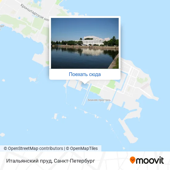 Карта Итальянский пруд