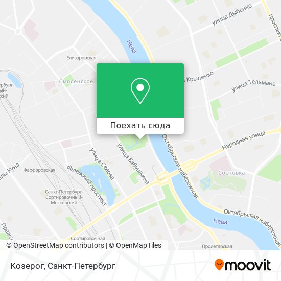 Карта Козерог