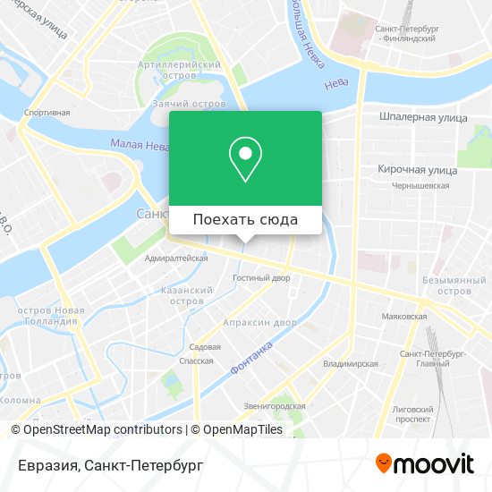 Карта Евразия