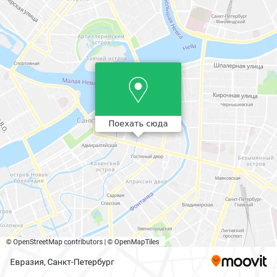 Карта Евразия