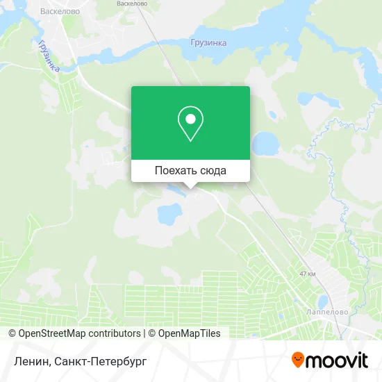 Карта Ленин