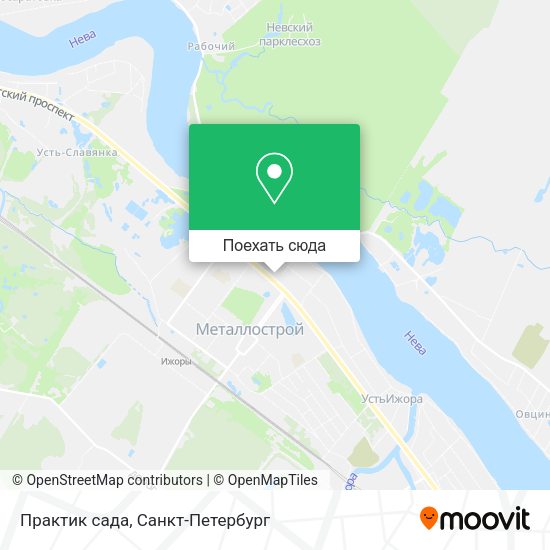 Карта Практик сада