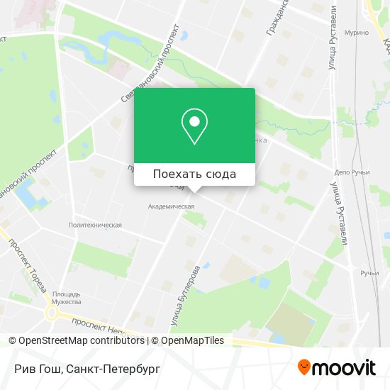 Карта Рив Гош