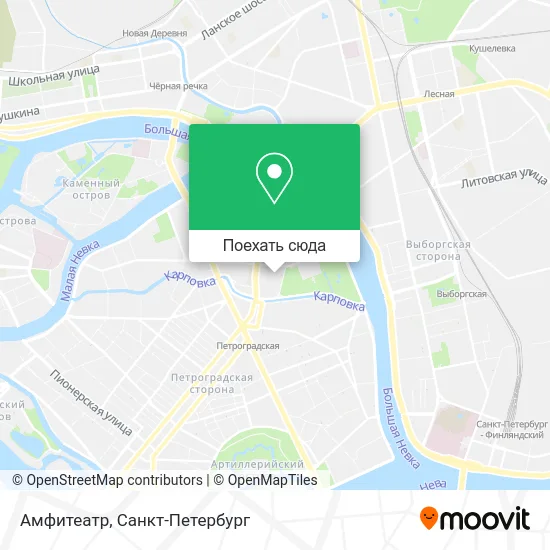 Карта Амфитеатр