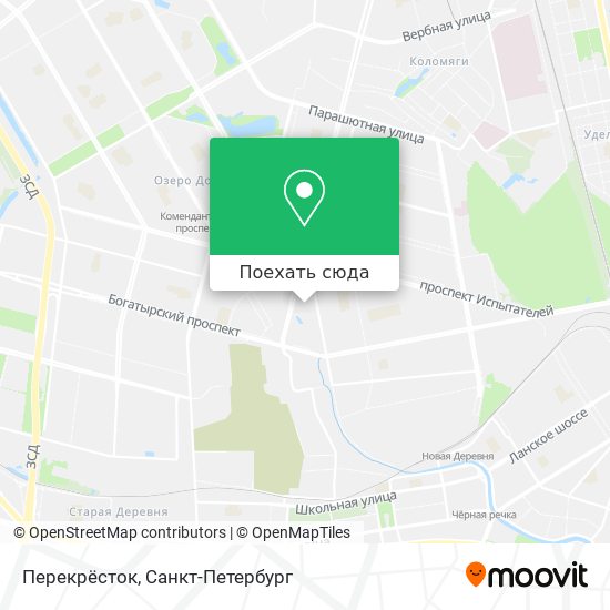 Карта Перекрёсток