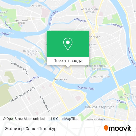 Карта Экопитер