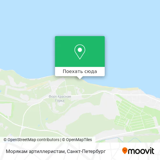 Карта Морякам артиллеристам