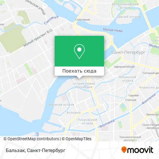 Карта Бальзак