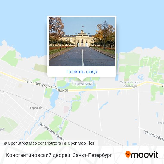 Карта петродворцового района санкт петербурга