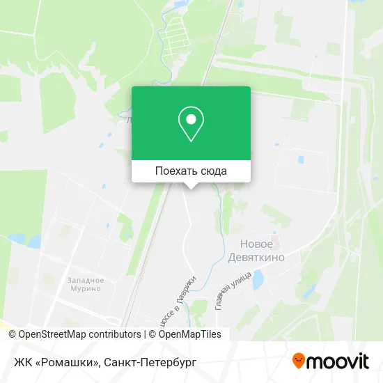 Карта ЖК «Ромашки»