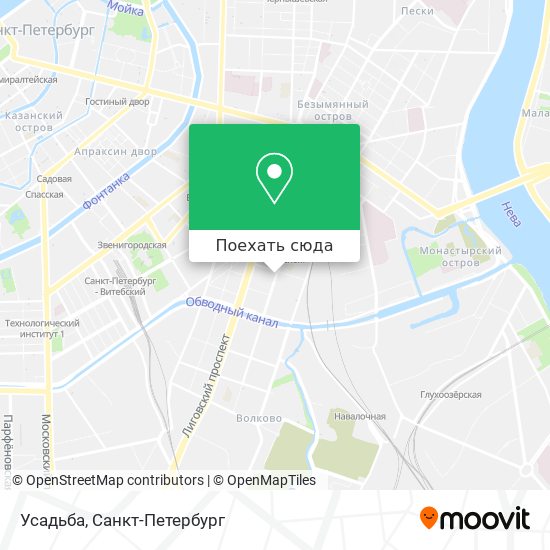Карта Усадьба