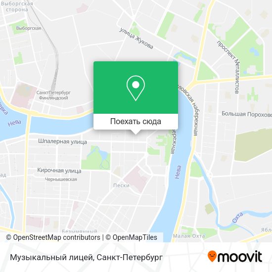 Карта Музыкальный лицей