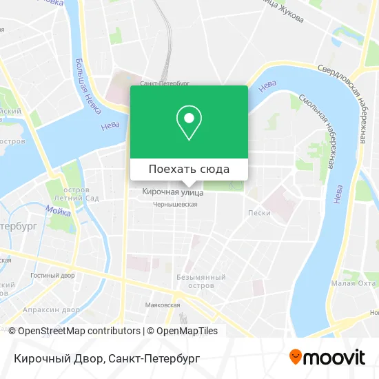 Карта Кирочный Двор