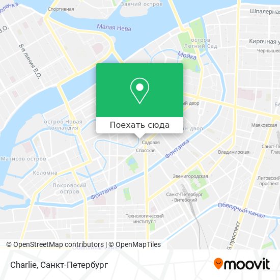 Карта Charlie