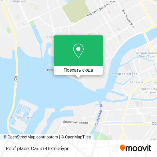 Карта Roof place