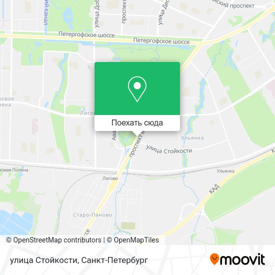 Карта улица Стойкости