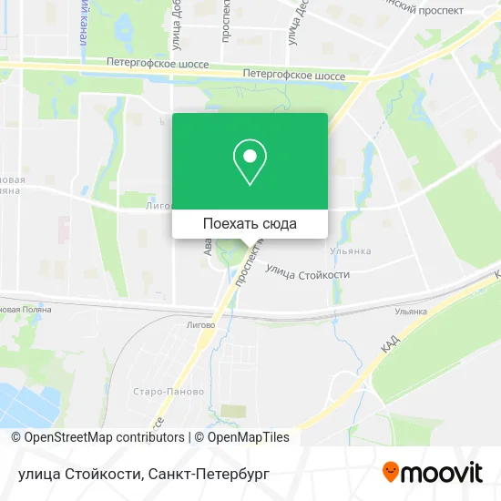 Карта улица Стойкости