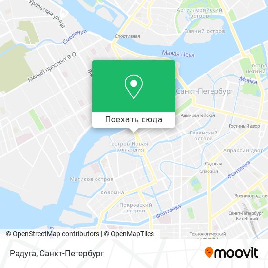 Карта Радуга