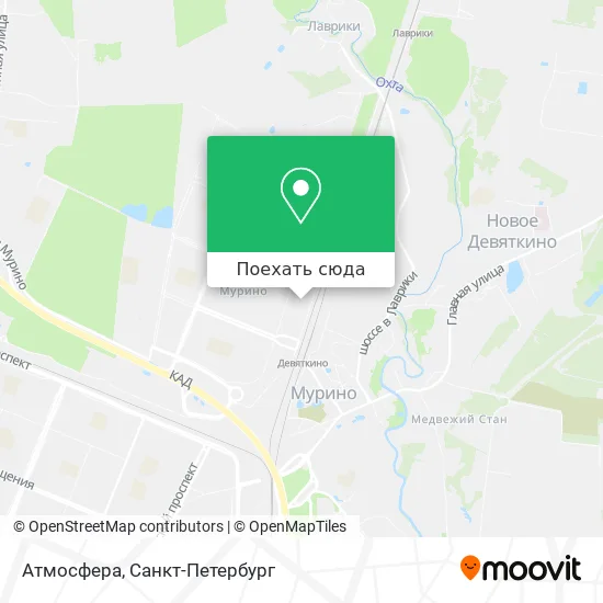 Карта Атмосфера