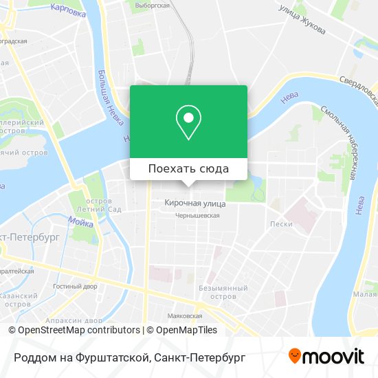 Карта Роддом на Фурштатской