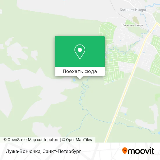 Карта Лужа-Вонючка