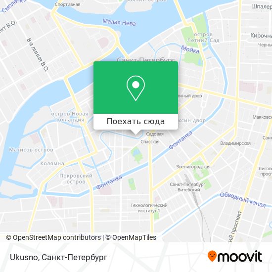 Карта Ukusno