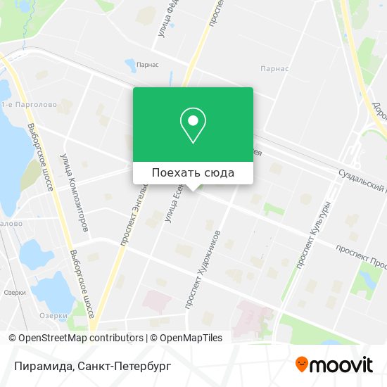 Карта Пирамида