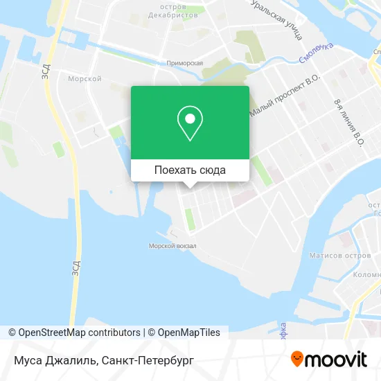 Карта Муса Джалиль