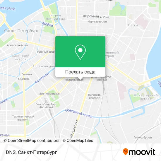 Карта DNS