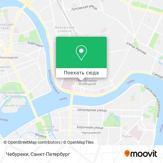 Карта Чебуреки