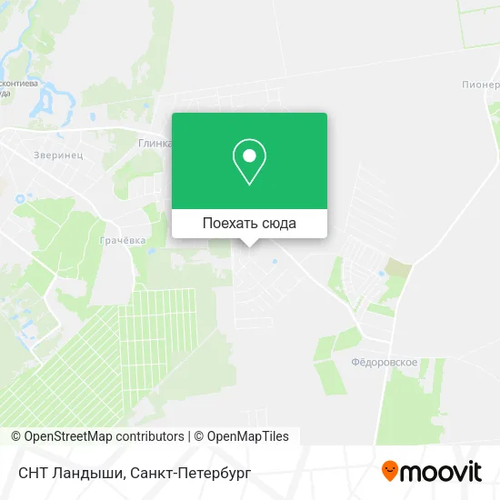 Карта СНТ Ландыши