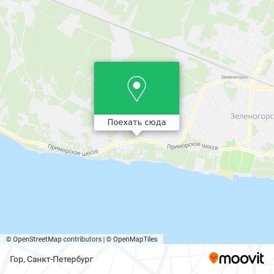 Карта Гор