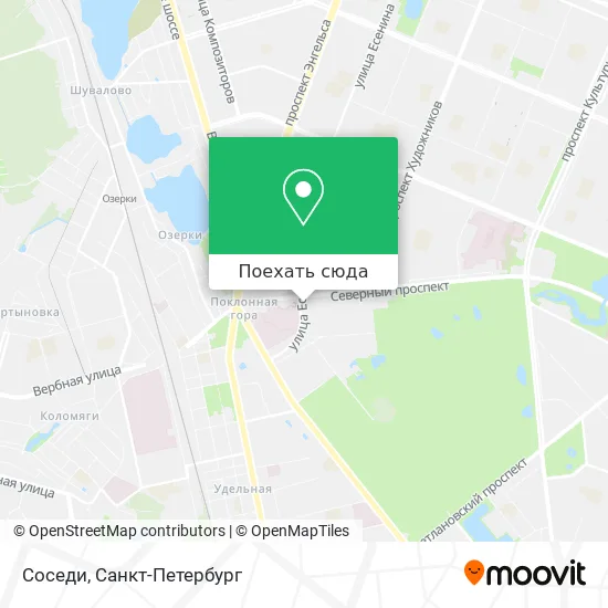 Карта Соседи