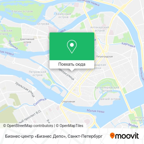 Карта Бизнес-центр «Бизнес Депо»