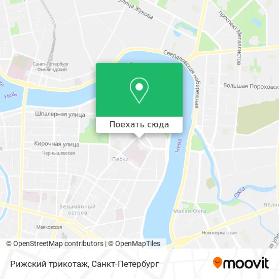 Карта Рижский трикотаж