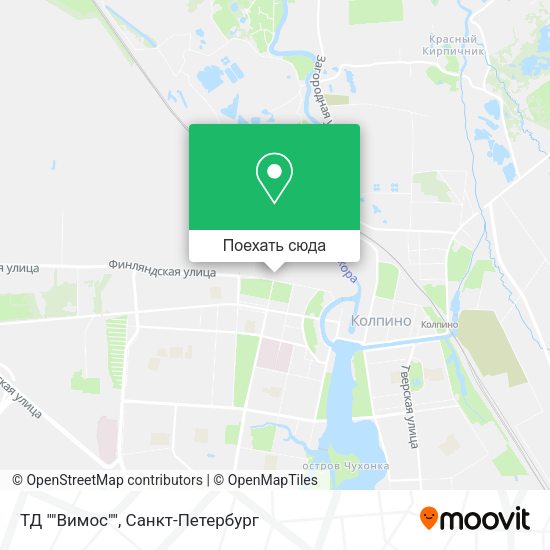 Карта ТД ""Вимос""