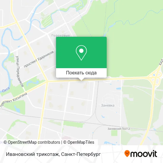 Карта Ивановский трикотаж