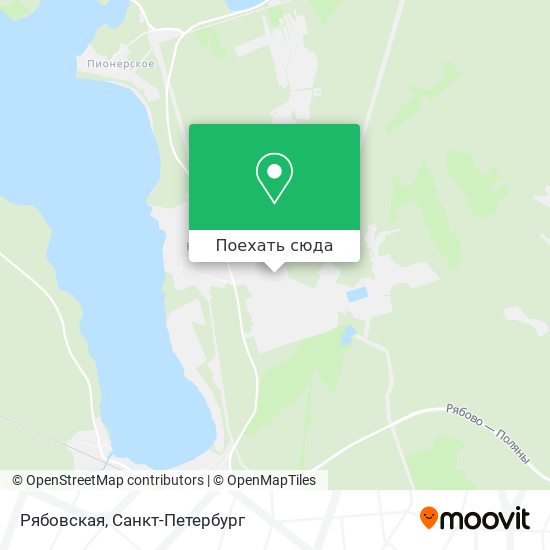 Карта Рябовская