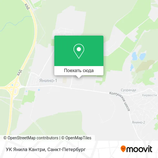 Карта УК Янила Кантри