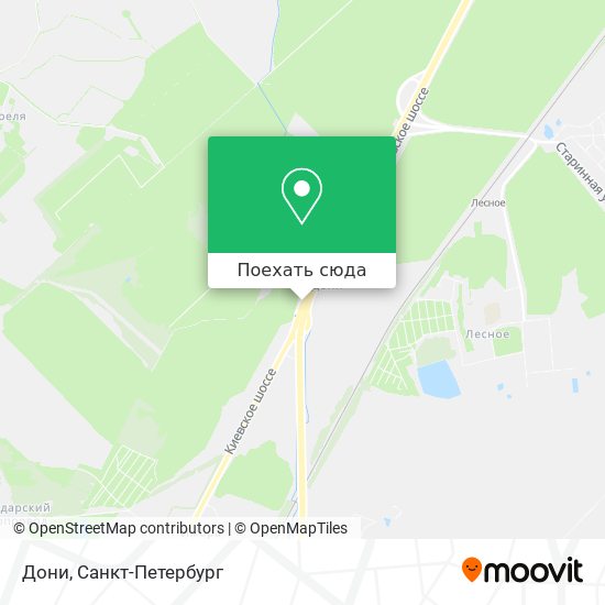 Карта Дони