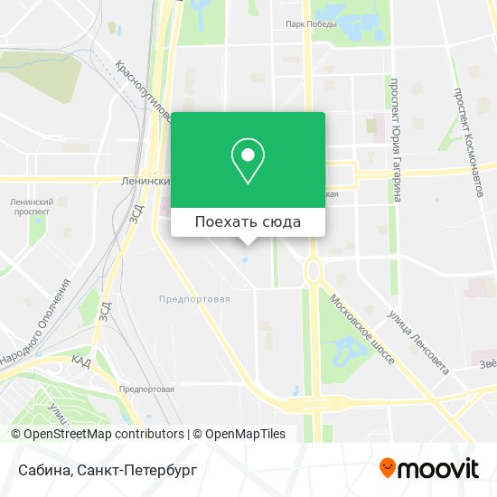 Карта Сабина