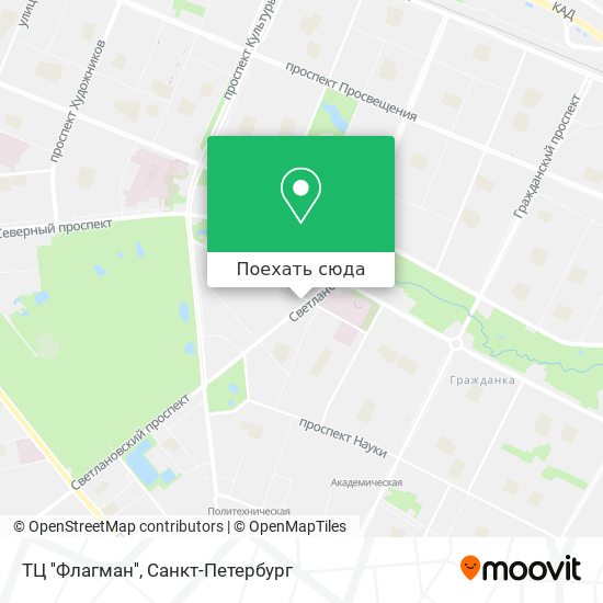 Карта ТЦ ''Флагман''