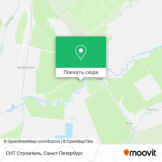 Карта СНТ Строитель