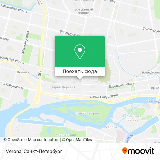 Карта Verona