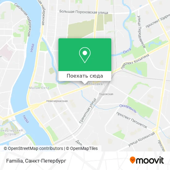 Карта Familia