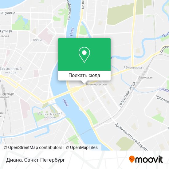 Карта Диана