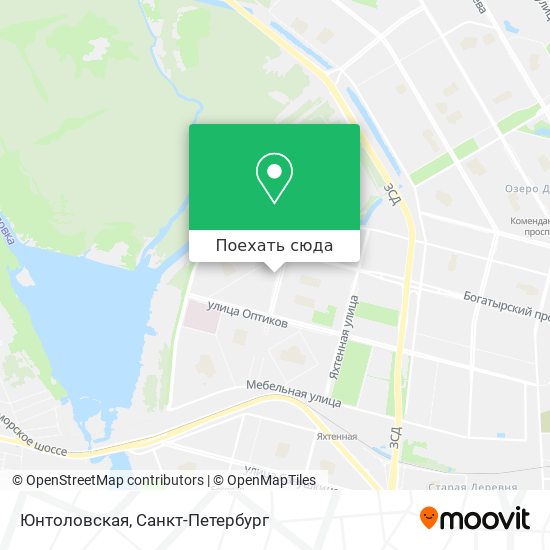 Карта Юнтоловская