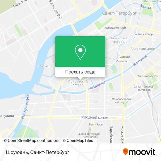 Карта Шоуюань