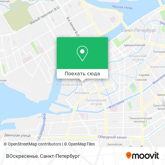 Карта ВОскресенье