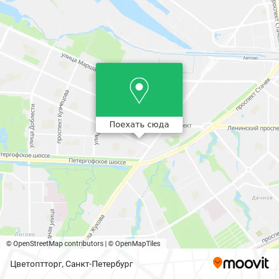 Карта Цветоптторг